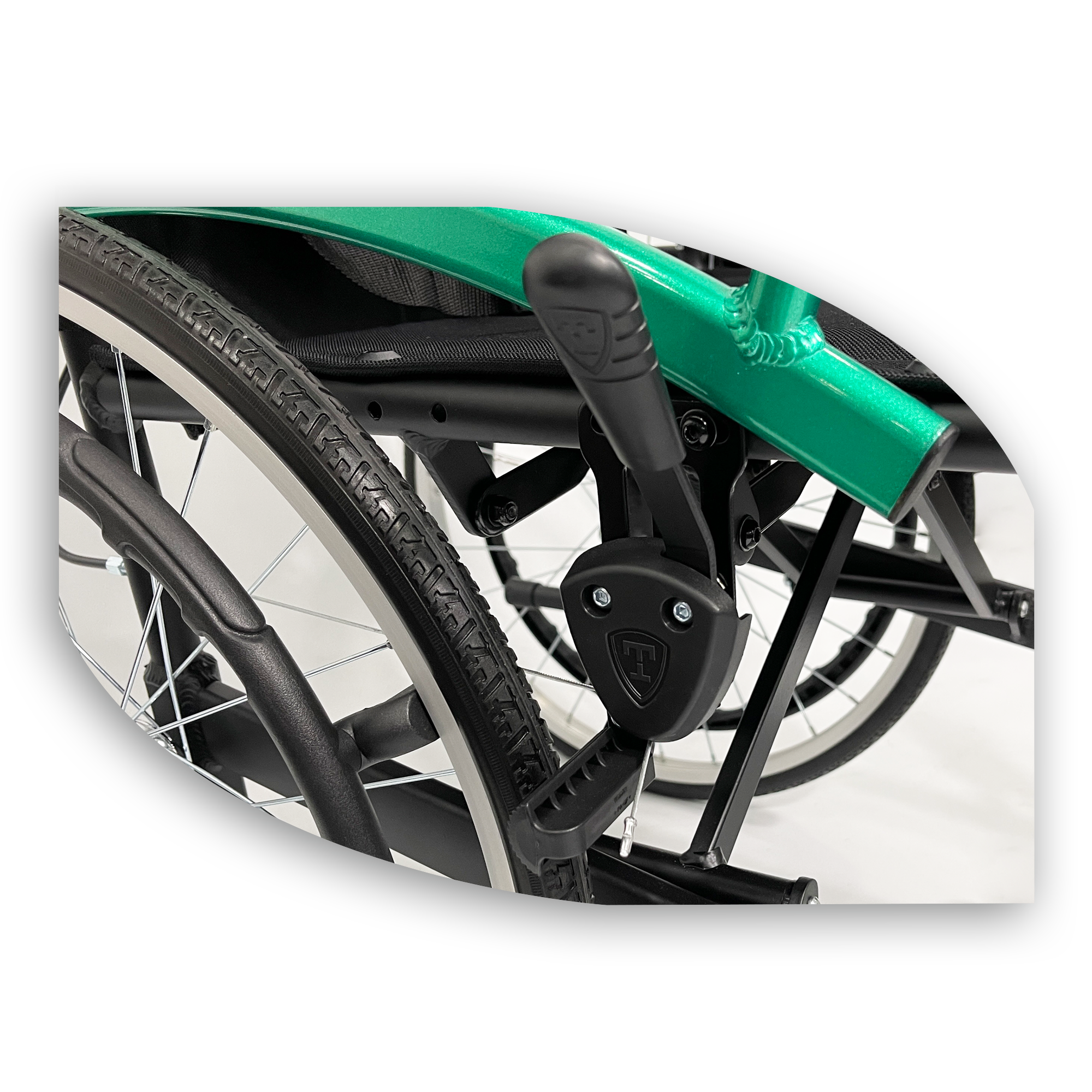 ASSURE REHAB 18" Lightweight Aluminium Wheelchair AR-0801